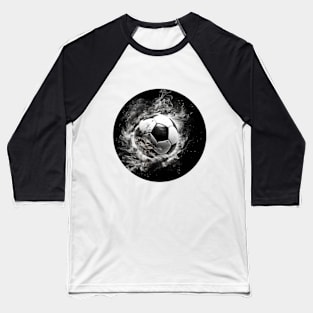 Soccer ball of fire Baseball T-Shirt